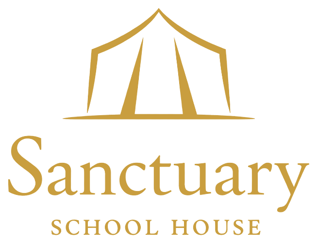 Sanctuary School House emblem depicting the tabernacle tent